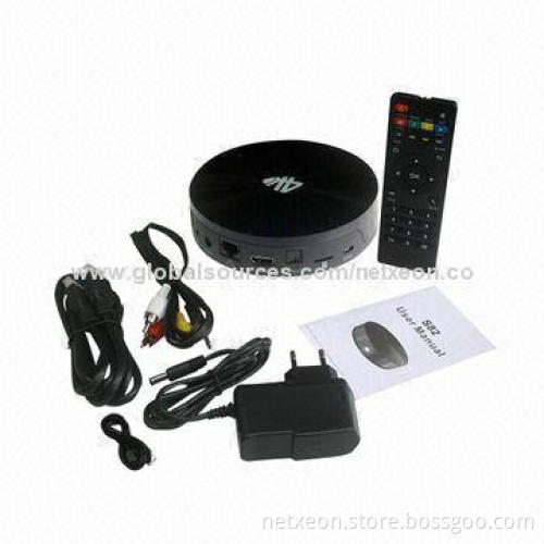 Google's Android-based TV Set-top Box with Quick Access to Favorite Website